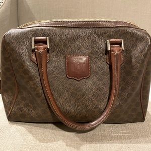 Vintage Celine macadam Boston bag